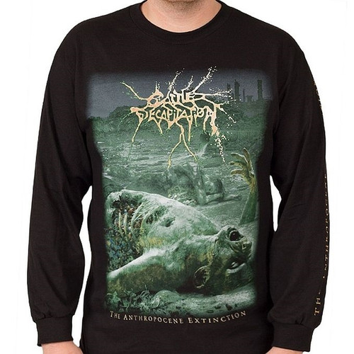 Cattle Decapitation Anthropocene Extinction Long Sleeve T-Shirt