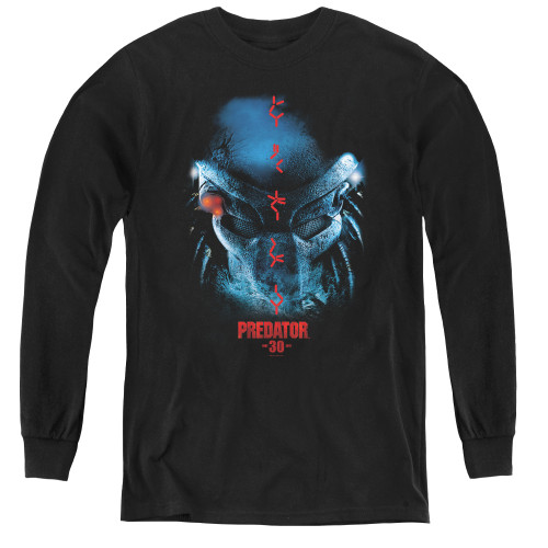 Predator 30th Anniversary Youth Long Sleeve T-Shirt Black