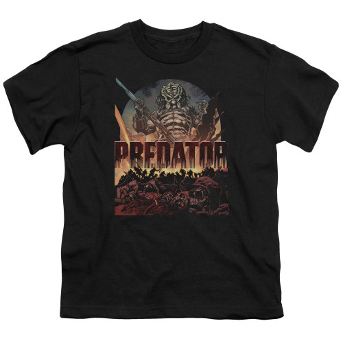 Predator Battle Youth 18/1 T-Shirt Black