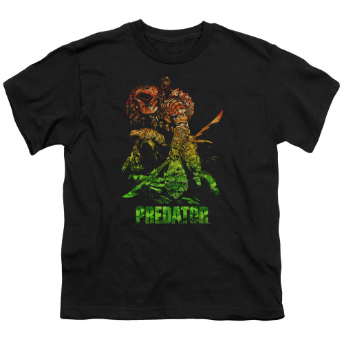 Predator Camo Predator Youth 18/1 T-Shirt Black