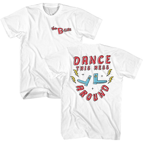 The B-52's Dance This Mess White Adult T-Shirt