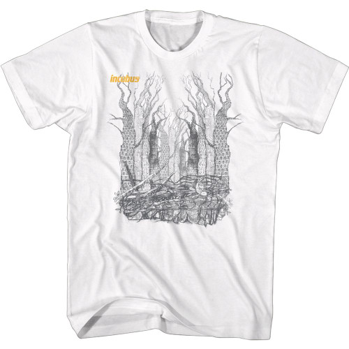 Incubus Trees White T-Shirt