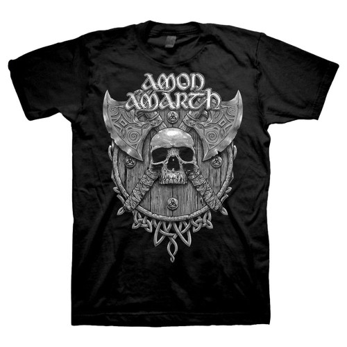 Amon Amarth Grey Skull Classic T-Shirt