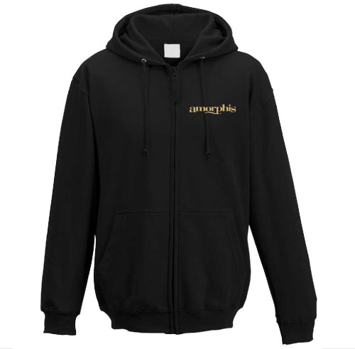 Amorphis Logo Rotonde Zip Hoodie Sweatshirt