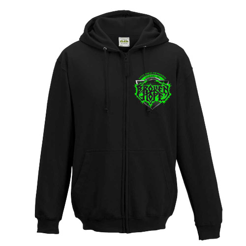 Broken Hope Logo Omen Zip Hoodie Sweatshirt