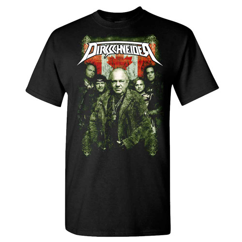 Dirkschneider Group Photo Canada Tour 2018 T-Shirt