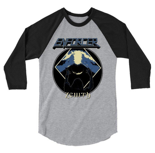 Enforcer Zenith Tour North America 2019 Raglan Baseball T-Shirt