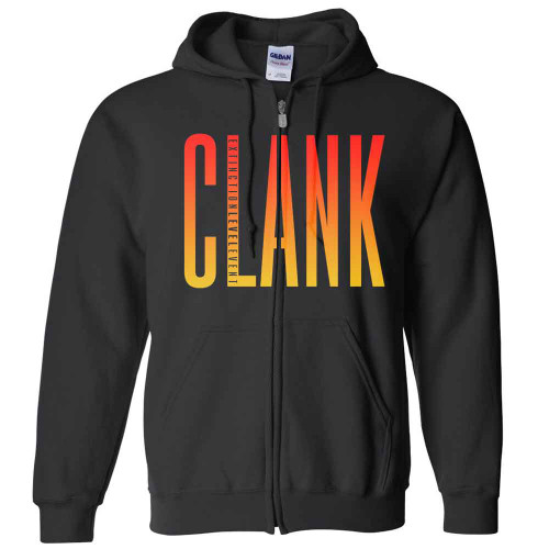Extinction Level Event Clank Viking Skeleton Zip Hoodie Sweatshirt