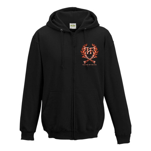 Hammerfall Win or Die Zip Hoodie Sweatshirt