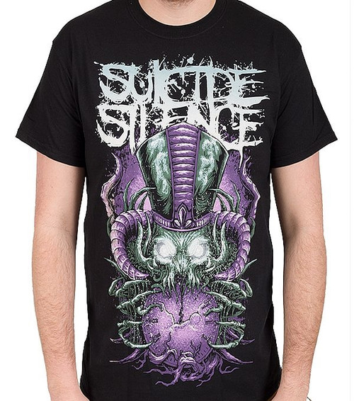 Suicide Silence Purple Time Stealer Lightweight T-Shirt