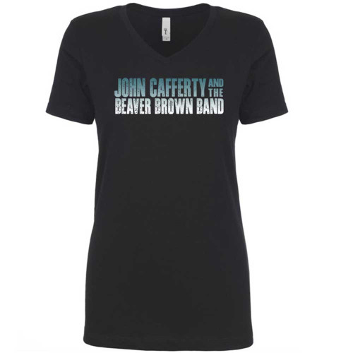 John Cafferty Classic Logo Women's V-Neck T-Shirt