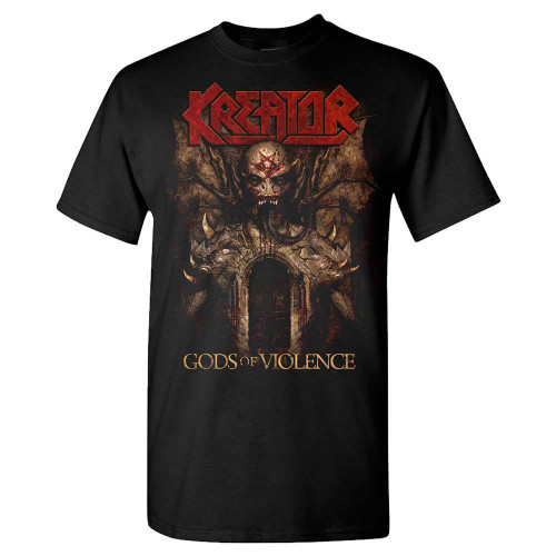 Kreator Gods Of Violence US 2017 Tour T-Shirt