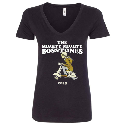 Mighty Mighty Bosstones Scooter Women's V-Neck T-Shirt