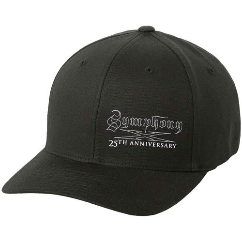 Symphony X 25th Anniversary White Logo Flex Fit Hat