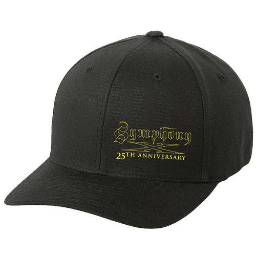 Symphony X 25th Anniversary Yellow Logo Flex Fit Hat