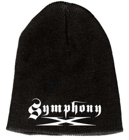 Symphony X Embroidered Logo Beanie Hat