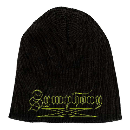 Symphony X Yellow Logo 9" Beanie Hat