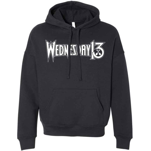 Wednesday 13 Logo Casket Zip Hoodie Sweatshirt