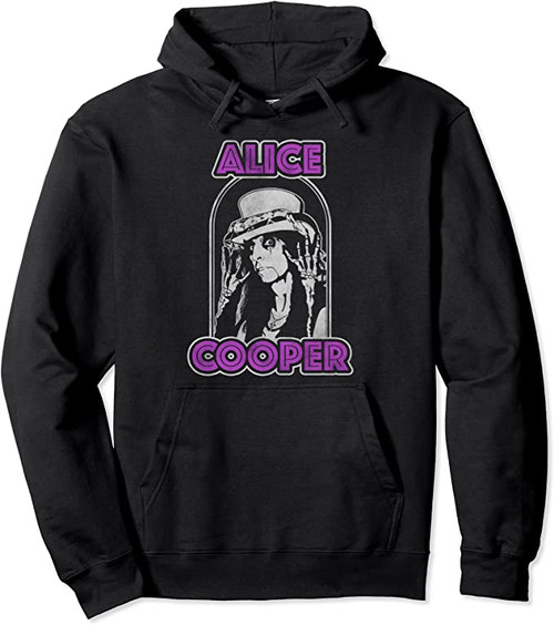Alice Cooper Top Hat Pullover Hoodie Sweatshirt