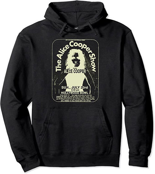 Alice Cooper Hollywood Bowl Concert Pullover Hoodie Sweatshirt
