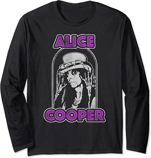 Alice Cooper Top Hat Long Sleeve T-Shirt