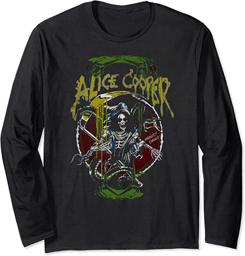 Alice Cooper Reaper Raise The Dead Variant Long Sleeve T-Shirt