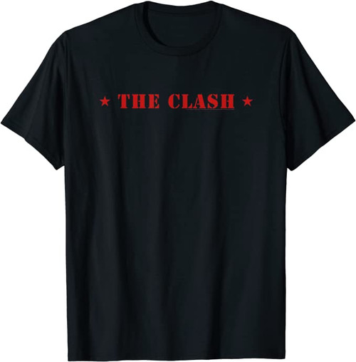 The Clash Logo with Stars T-Shirt