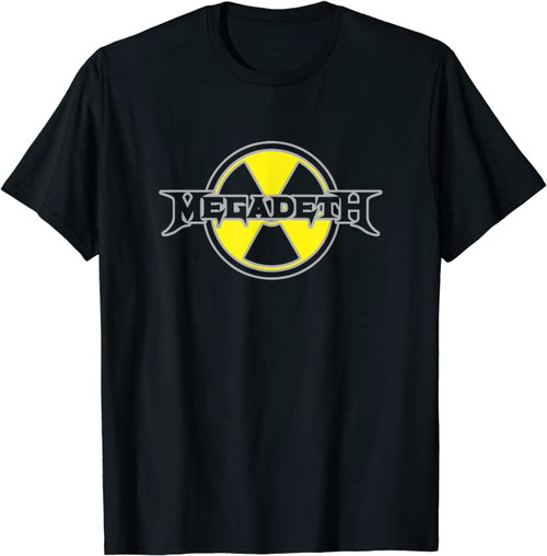Megadeth Nuclear Symbol Logo T-Shirt
