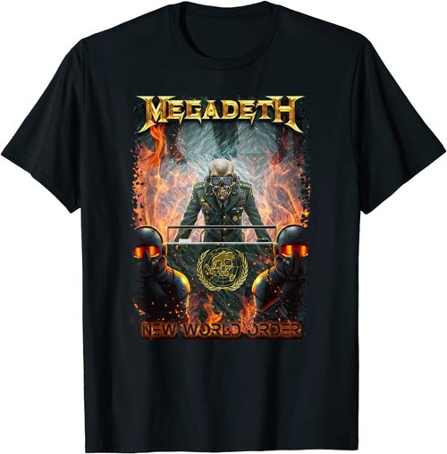 Megadeth New World Order T-Shirt Black