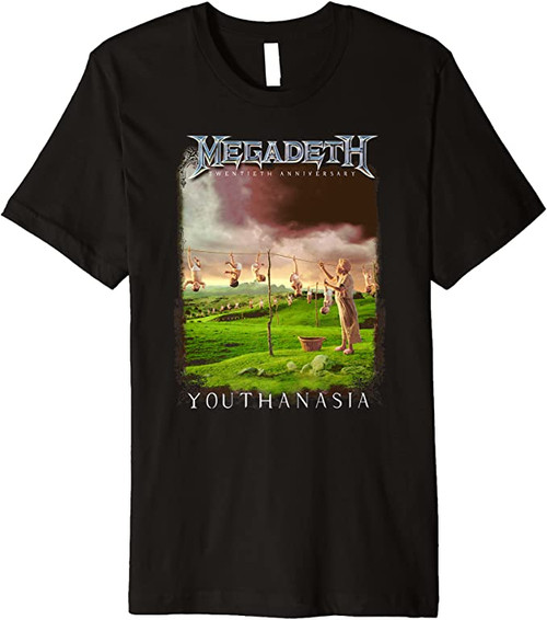 Megadeth Youthanasia Premium Slim Fit T-Shirt