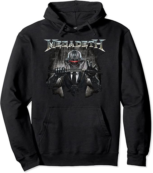 Megadeth Rust In Peace Sword Pullover Hoodie Sweatshirt