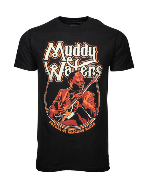 Muddy Waters Father of Chicago Blues Classic Adult T-Shirt