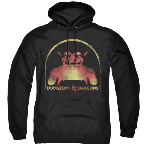 Dungeons and Dragons Old School Adult Pullover Hoodie Sweatshirt Black