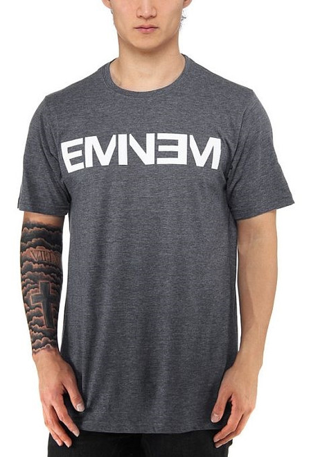 Eminem White Logo Navy T-Shirt