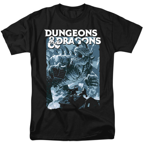 Dungeons and Dragons Tarrasque Adult 18/1 T-Shirt Black
