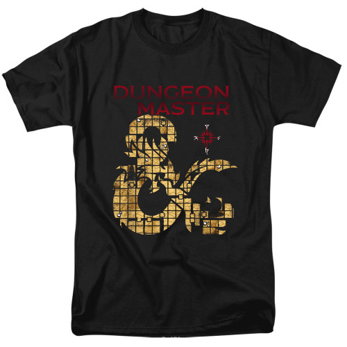 Dungeons and Dragons Dungeon Master Adult 18/1 T-Shirt Black