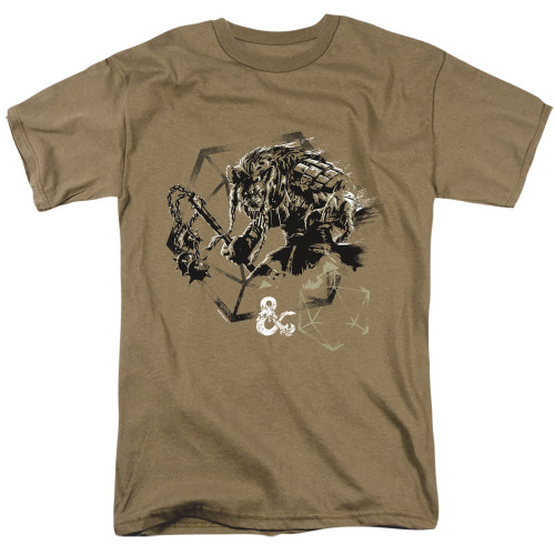Dungeons and Dragons Im On A Gnoll Adult 18/1 T-Shirt Safari Green