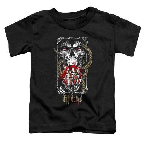 Dungeons and Dragons Lich For Chaos Toddler T-Shirt Black
