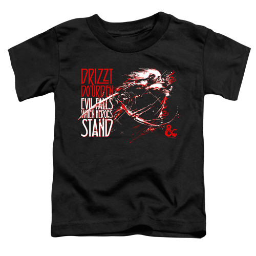 Dungeons and Dragons Evil Falls Toddler T-Shirt Black