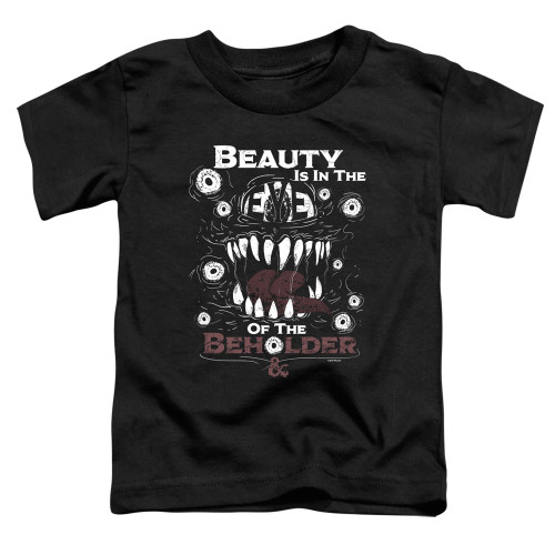Dungeons and Dragons Eye Of The Beholder Toddler T-Shirt Black