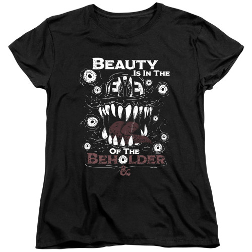 Dungeons and Dragons Eye Of The Beholder Women's T-Shirt Black