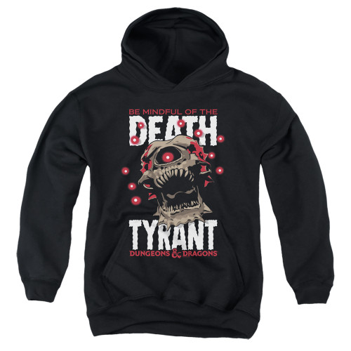 Dungeons and Dragons Death Tyrant Youth Pullover Hoodie Sweatshirt Black