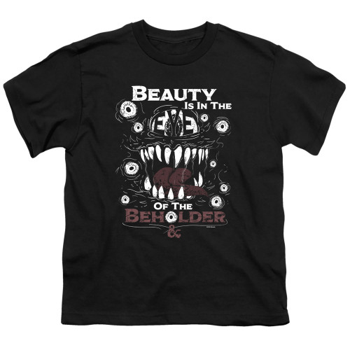 Dungeons and Dragons Eye Of The Beholder Youth 18/1 T-Shirt Black