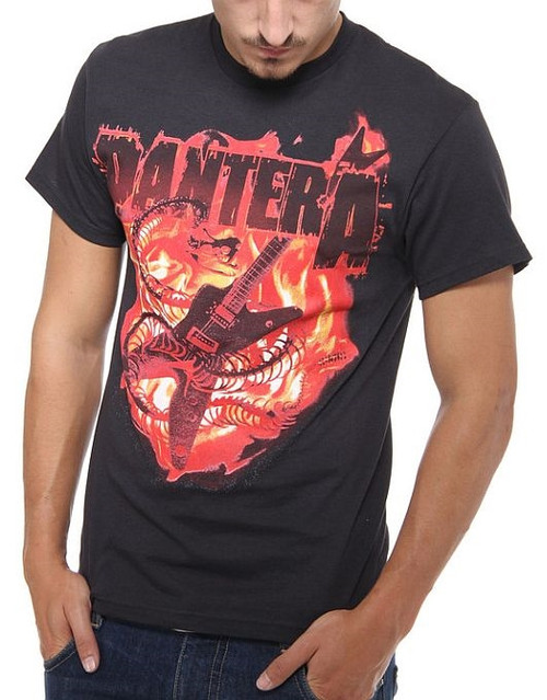 Pantera Guitar Snake T-Shirt