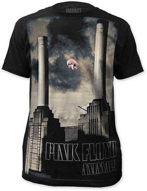 Pink Floyd Animals Big Print Subway T-Shirt