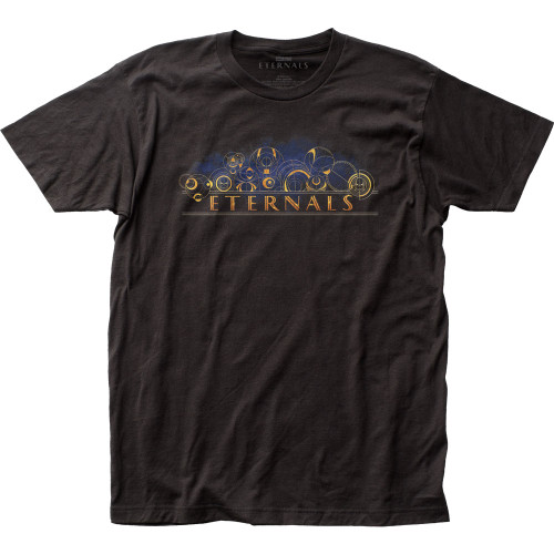 The Eternals Movie Title Fitted Jersey T-Shirt