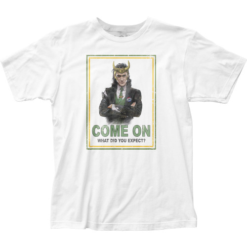 Loki Come On Fitted Jersey T-Shirt