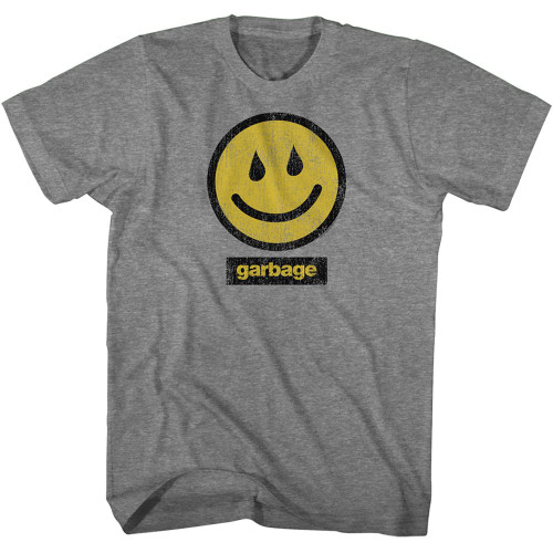 Garbage Smile Graphite Heather Adult T-Shirt