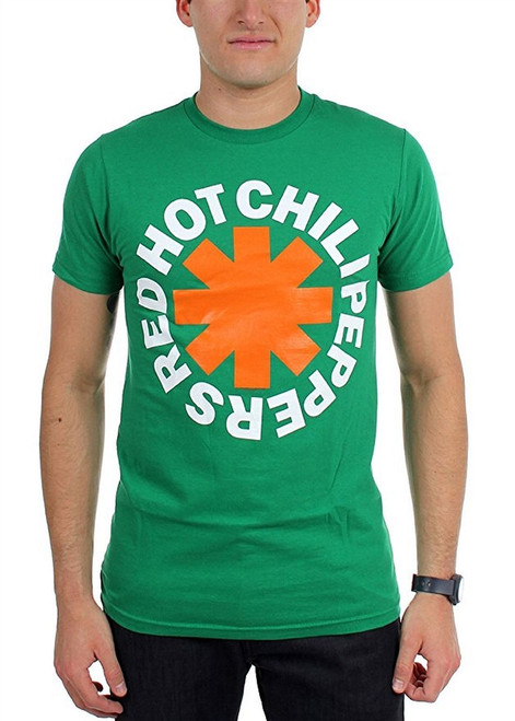 Red Hot Chili Peppers Asterisk Irish Men's T-Shirt Green