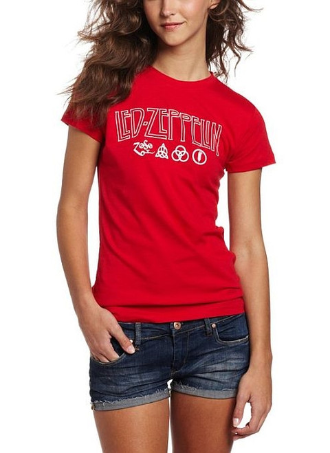 Led Zeppelin All My Love Junior Women's T-Shirt